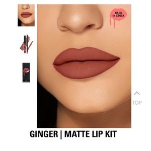 Kylie Matte Liquid Lipstick Ginger